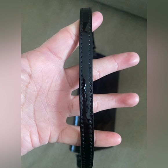 Louis Vuitton Vernis Rossmore MM Noir Magnetique - Picture 8 of 16